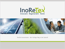 Tablet Screenshot of inoretex.de